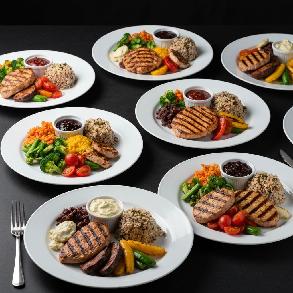 Comidas balanceadas premium