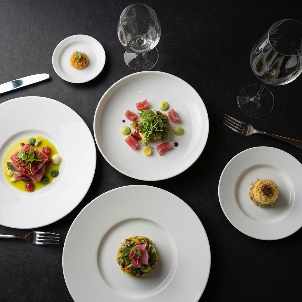 Pausa visual - comida premium